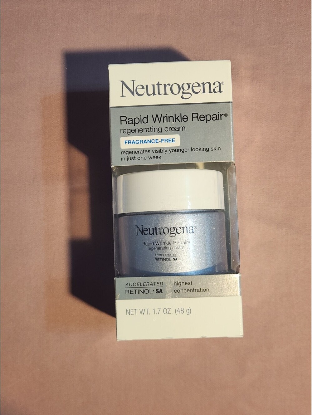 Neutrogena Rapid Wrinkle Repair Regenerating Cream Fragrance-Free 1.7 oz